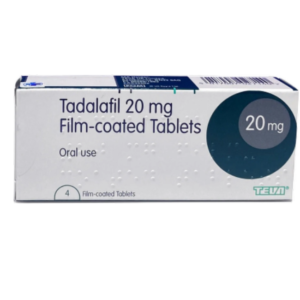 Tadalafil 20mg tablets pack for long lasting men performance support